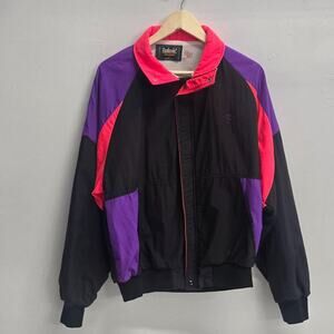 Vintage Dunbrooke Racing Jacket Windbreaker size L Rare Y2K